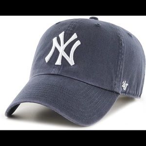 '47 Brand New York Yankees Clean Up Dad Hat Cap Vintage Navy/White NWOT